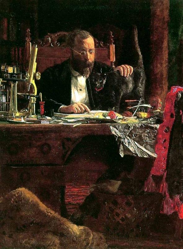 Thomas Eakins Portrait of Professor Benjamin H Rand Spain oil painting art